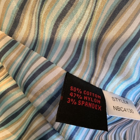 DEBBIE SHUCHAT Belted Trench Coat Size XL Turquoise Blue - Picture 7 of 9